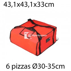 Bolsa de entrega y catering para pizzas pequeñas