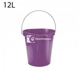 Cubo para manipular alimentos 12L violeta