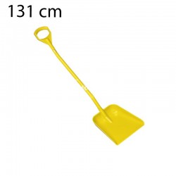 Pala ergonómica 131 cm para alimentaria amarillo