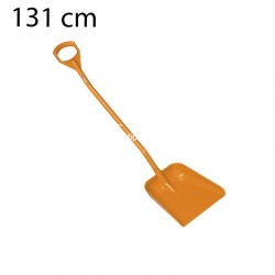 Pala ergonómica 131 cm para alimentaria naranja