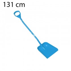 Pala ergonómica 131 cm para alimentaria azul