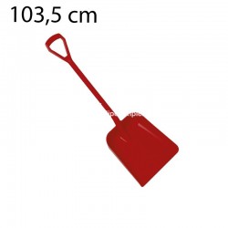 Pala 103,5 cm para alimentaria rojo