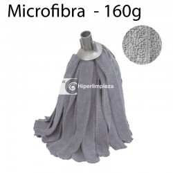 Fregona microfibra tiras 160gr gris