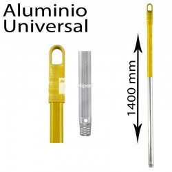 Mango Universal Aluminio 1400mm Amarillo