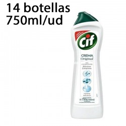 14 botellas limpiador multiusos Cif 750ml