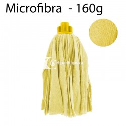 Fregona microfibra tiras 160gr amarillo