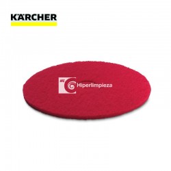 5 cepillos-esponja semiblandos rojo 508 mm
