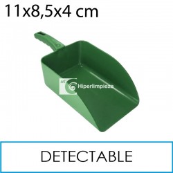 Cuchara de mano detectable 500gr verde