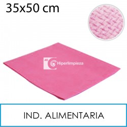 25 Paños antibacterias TST 35x50cm 80gr Rosa