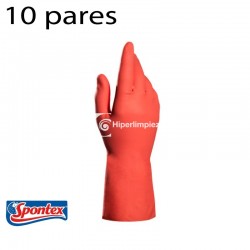 10 Pares guantes limpieza vital 185 T9-XL