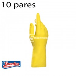 10 Pares guantes limpieza vital 124 T9-XL