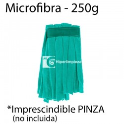 Fregona-mopa microfibra industrial 250g verde