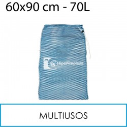 Bolsa de lavado para mopas-bayetas 70L azul