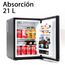Minibar absorción 21L Negro Navarra