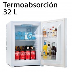 Minibar termoabsorción 32L Blanco Galicia