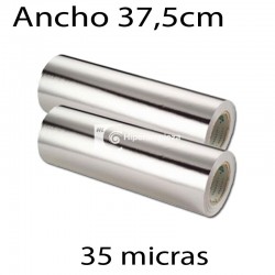 Papel aluminio 3kg 37,5x75m 6uds