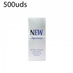 500 Kit afeitar + tubo crema hoteles New