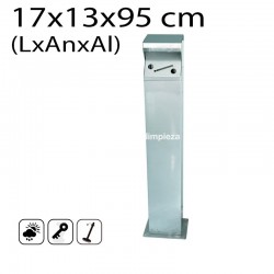 Cenicero de pie acero inox PC600