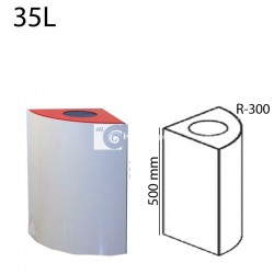 Módulo para papelera reciclaje 50xR30cm 35L