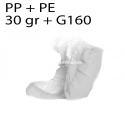 500 Cubre zapatos PP + PE blanco