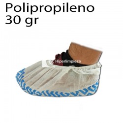 1000 Cubre zapatos antideslizantes PP blanco