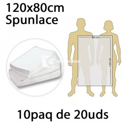 200 toallas spunlace ducha 80x120cm