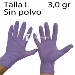1000 guantes de nitrilo violeta TL