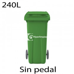 Contenedor basura 240L premium verde