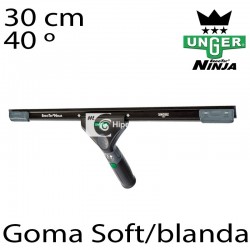 Raqueta limpiacristales 40º Unger Ninja 30 cm