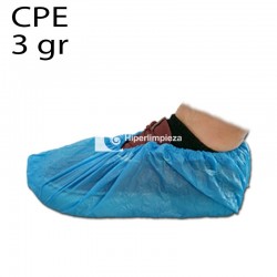 2000 cubre zapatos CPE rugoso azules 3 gr