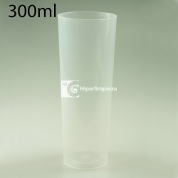 500 uds vasos tubo PP 300 ml