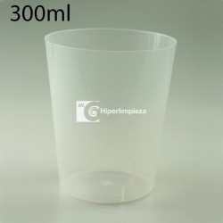 600 uds vasos caña PP 300 ml