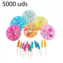 5000 uds sombrillas pequeñas decoración