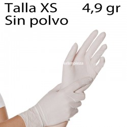 1000uds guantes látex sin polvo TXS