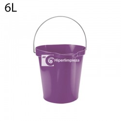 Cubo para manipular alimentos 6L púrpura