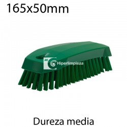Cepillo de mano M medio 165x50mm verde