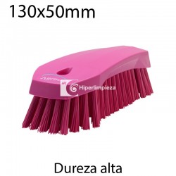 Cepillo de mano P duro 130x50mm rosa