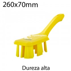 Cepillo de mano UST corto duro 260x70mm amarillo