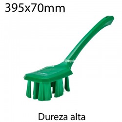 Cepillo de mano UST largo duro 395x70mm verde