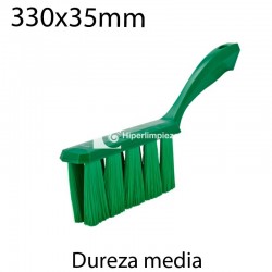 Cepillo de mano polvo medio 330x35mm verde