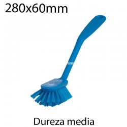 Cepillo de mano medio 280x60mm azul