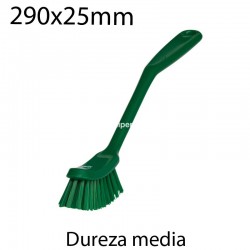Cepillo de mano medio 290x25mm verde