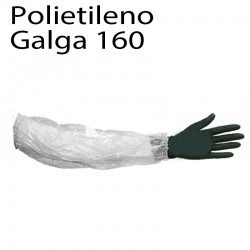 2000 manguitos polietileno G160 blanco