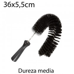 Cepillo limpiatubos alim exterior flex 55mm medio negro