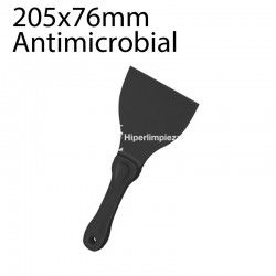 Espátula alimentaria antimicrobial 205x76mm negra