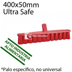 Cepillo alimentaria Ultra Safe 400mm suave rojo